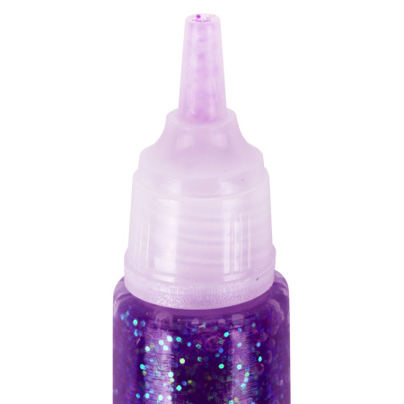 Гель с блестками ЮНЛАНДИЯ "НЕОНЧИКИ", для декора, поделок, DIY, творчества, оформления, 6 цветов по 10,5 мл, блистер, 662250 - Гель, гель-клей, краска для декорирования