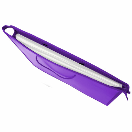 Папка для рисунков и чертежей ПИФАГОР А3, пластик, фиолетовая, 271136 - Портфели и папки для рисунков и чертежей