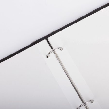 Фотоальбом BRAUBERG на 20 магнитных листов, 23х28 см, под кожу крокодила, темно-коричневый, 390493 - Фотоальбомы