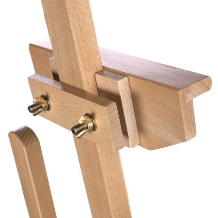 Мольберт напольный из бука, 158х50х87 см, высота холста до 121 см, лакированный, BRAUBERG ART CLASSIC, 192259 - Мольберты