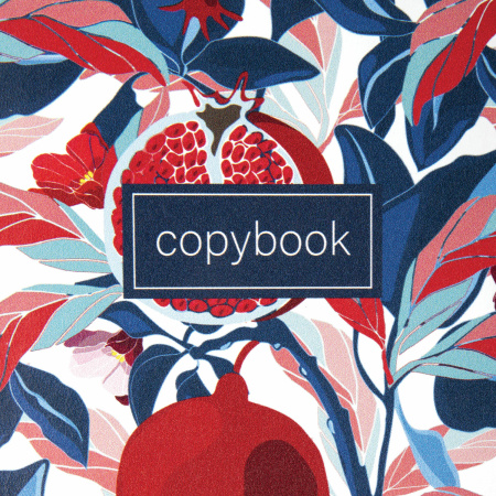 Тетрадь на кольцах А5 (180х220 мм), 80 листов, под кожу, клетка, BRAUBERG VISTA, Pomegranate, 112126 - Тетради на кольцах и сменные блоки к ним