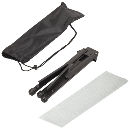 Мольберт настольный алюминиевый складной 56х37х38 см в чехле, холст до 60 см, BRAUBERG ART, 192256 - Мольберты