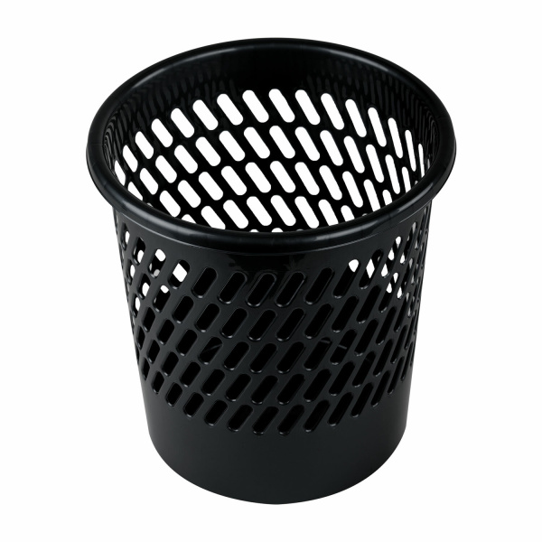 Корзина для бумаг STAFF "Basic" сетчатая, 11 л, черная, 237917 - Корзины для бумаг
