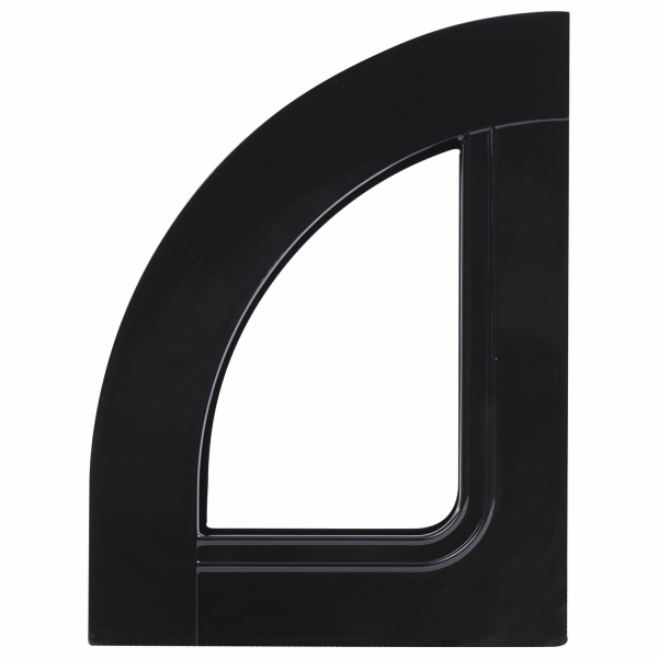 Лоток вертикальный для бумаг BRAUBERG ECONOMY, 220х70х290 мм, черный, 238112, ОФ111 - Лотки вертикальные (стойки-уголки)