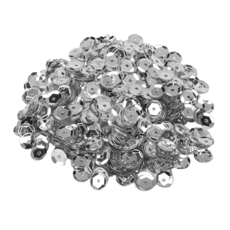 Пайетки для творчества "Классика", золото, серебро, медь, 6 мм, 30 грамм, ОСТРОВ СОКРОВИЩ, 661272 - Пайетки для творчества