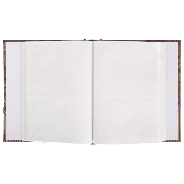 Фотоальбом BRAUBERG на 200 фотографий 10х15 см, твердая обложка, "Семья", бокс, красно-коричневый, 390673 - Фотоальбомы