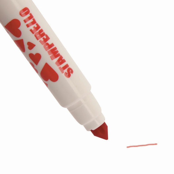 Фломастеры-штампы двусторонние CARIOCA (Италия) "Stamperello", 6 цветов, смываемые, 42279 - Фломастеры классические