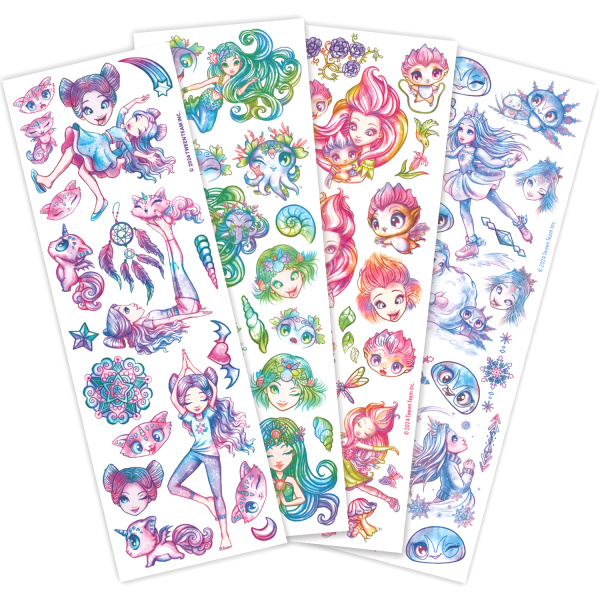 Серия Space: Набор для творчества - временные татуировки (3 листа) - Татуировки