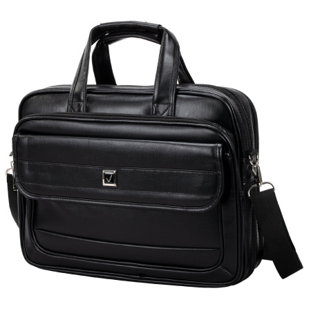 Сумка-портфель BRAUBERG с отделением для ноутбука 15-16", "Dandy", 2 отделения, экокожа, 41х31х15 см, 240511 - Сумки деловые с отделением для ноутбука и планшета