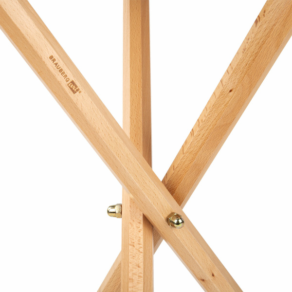 Стул художника складной из бука, 33х29х51 см, лакированный, хлопок, BRAUBERG ART CLASSIC, 192258 - Стулья для художника