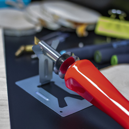 Набор для выжигания и пайки BRAUBERG, 6 насадок + нож для резки пластика, красный, 150621 - Наборы для выжигания