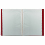 Папка 60 вкладышей BRAUBERG "Office", красная, 0,6 мм, 271329 - Папки с вкладышами (файлами)