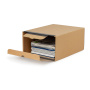 Короб архивный на липучке 380х285х170 мм, гофрокартон, до 1700 л., STAFF, 112161 - Короба архивные