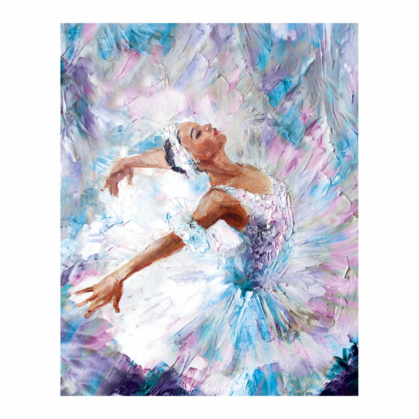 Холст на картоне с контуром BRAUBERG ART CLASSIC "МУЗА", 30х40см, грунтованный, хлопок, 191547 - Холсты