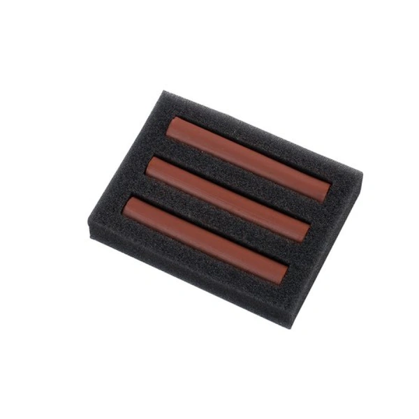 Набор сухих художественных графических материалов "Ладога": сангина тёмная 3 мелка - Мел, графит, сепия, сангина, соус, уголь художественные