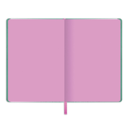 Блокнот-скетчбук А5 (148x218 мм), BRAUBERG "Metropolis Mix", под кожу, 80 л., без линовки, мятный, 113319 - Бизнес-блокноты и бизнес-тетради