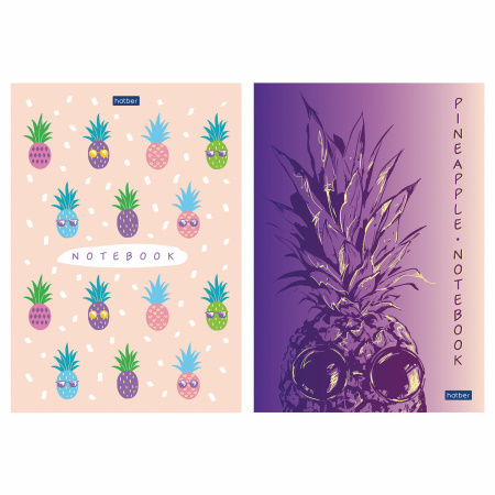 Блокнот А5 145х210 мм, 50 л., склейка, обложка картон, в точечку, HATBER "Premium", "I love LAMA", 50Б5лA9к