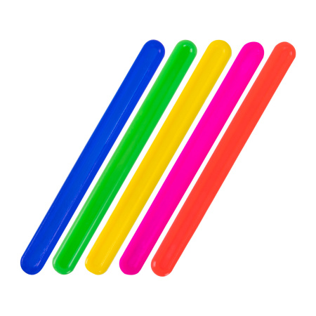 Счетные палочки неоновые 50 штук в пластиковом пенале, ассорти, ЮНЛАНДИЯ, 106284 - Счетные палочки и счеты