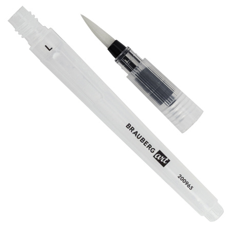 Кисти художественные с резервуаром для воды, синтетика, набор 6 шт., BRAUBERG ART DEBUT, 200965 - Кисти художественные в наборах