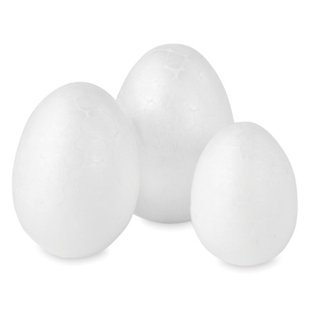 Пенопластовые заготовки для творчества "Эллипсы", 3 шт., ассорти, ОСТРОВ СОКРОВИЩ, 661371 - Заготовки и основы для творчества