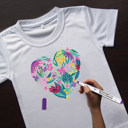 Маркеры для ткани 10 ЦВЕТОВ CENTROPEN "Textile Marker", круглый наконечник, 1,8 мм, 2739/10, 5 2739 1001 - Маркеры для хобби