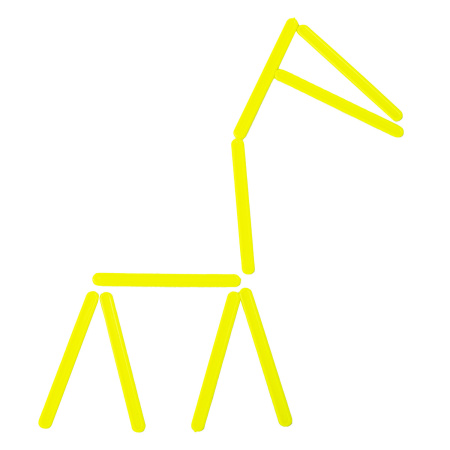 Счетные палочки ЮНЛАНДИЯ "ЛЁГКИЙ СЧЁТ", 50 штук, ассорти, в пластиковом пенале, 104754 - Счетные палочки и счеты