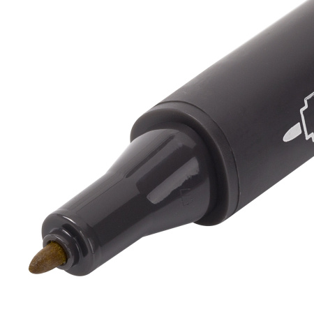 Маркер для скетчинга двусторонний 1 мм - 6 мм BRAUBERG ART CLASSIC, СВЕТЛЫЙ ЖЕЛТО-СЕРЫЙ (Y211), 151854 - Скетчмаркеры поштучно