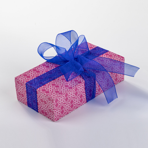 Лента органза ширина 25 мм, длина 30 м, синяя, BRAUBERG, 591534 - Ленты для декора, рукоделия и упаковки подарков