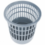 Корзина для бумаг STAFF "Basic" сетчатая, 9 л, серая, 237916 - Корзины для бумаг