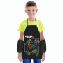 Фартук с нарукавниками для уроков труда ЮНЛАНДИЯ, 45х54 см, "Press Start", 271649 - Аксессуары для рисования