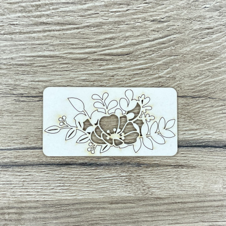 Чипборд "Цветок" толщина 1,55 мм