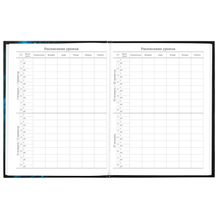 Дневник 5-11 класс 48 л., твердый, BRAUBERG, глянцевая ламинация, с подсказом, "Hi-tech", 106626 - Дневники для старших классов