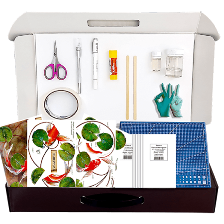 Набор папертоль “Карпы” - Папертоль