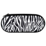 Пенал-футляр BRAUBERG, 1 отделение, органайзер, полиэстер, 22x9x5 см, "Zebra", 271584 - Пеналы мягкие