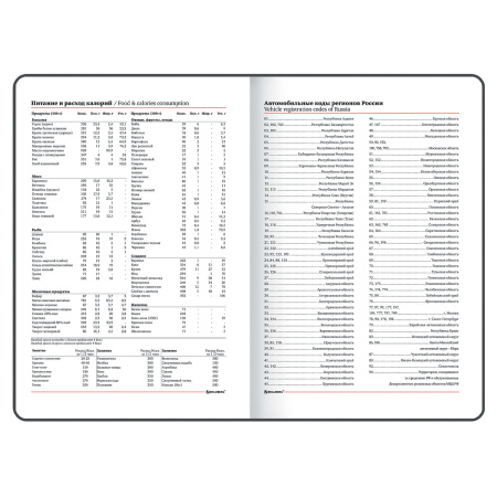 Еженедельник датированный 2024 БОЛЬШОЙ ФОРМАТ 210х297 мм А4, BRAUBERG "Favorite", под кожу, синий, 115007 - Еженедельники