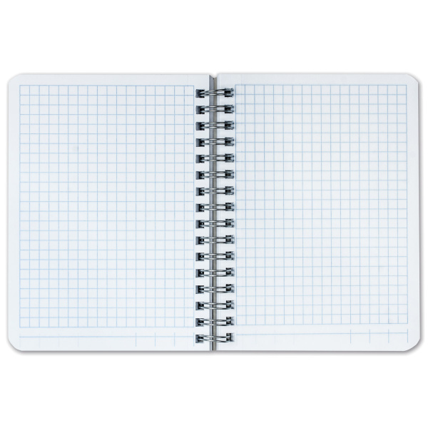 Блокнот МАЛЫЙ ФОРМАТ А6 105х145 мм, 140 л., гребень, обложка мелованный картон, HATBER, "Пейзажи", 140ЗК6B1гр, Z021941 - Записные книжки