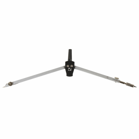 Готовальня BRAUBERG "Architect", 2 предмета: циркуль 140 мм со сгибаемой ножкой, точилка, пенал с подвесом, 210322 - Циркули и готовальни