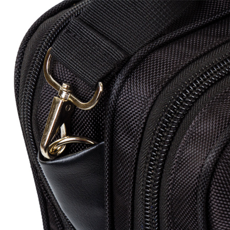 Сумка-портфель BRAUBERG с отделением для ноутбука 15-16", "Business", 2 отделения, черная, 41х32х15 см, 240389 - Сумки деловые с отделением для ноутбука и планшета