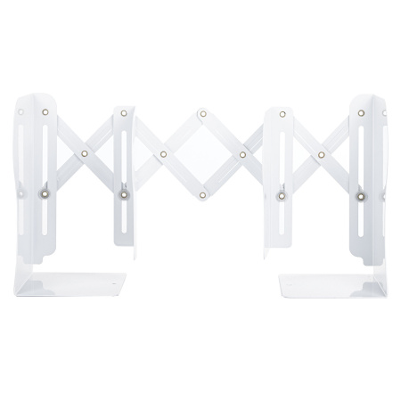 Подставка-держатель для книг и учебников ЮНЛАНДИЯ "Bite Back", раздвижная, металлическая, 237900 - Подставки для книг