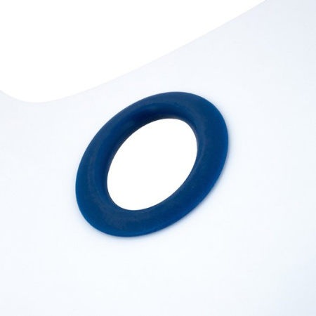 Палитра облегченная прямоугольная Ладога, белое оргстекло, 20х30х0,2 см - Палитры пластиковые