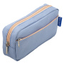 Пенал мягкий BRAUBERG, 2 отделения, ассорти 5 цветов, "Pastel", 21х9,5х5 см, дисплей, 271579 - Пеналы мягкие