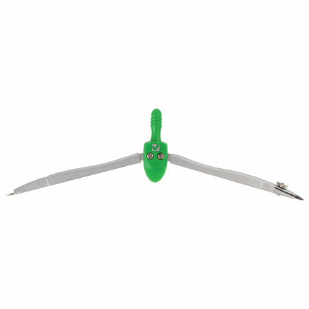 Готовальня BRAUBERG "Klasse", 2 предмета: циркуль 115 мм, пенал с грифелем, блистер, 210318 - Циркули и готовальни