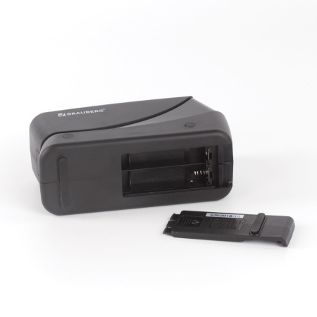 Степлер ЭЛЕКТРИЧЕСКИЙ №24/6, 26/6 BRAUBERG, до 20 листов, питание от сети/4 батареек АА, черный, 227566 - Степлеры электрические