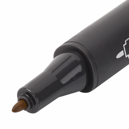 Маркер для скетчинга двусторонний 1 мм - 6 мм BRAUBERG ART CLASSIC, ЖЕЛТЫЙ ДЫННЫЙ (Y315), 151821 - Скетчмаркеры поштучно