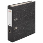 Папка-регистратор STAFF "Basic" БЮДЖЕТ с мраморным покрытием, 70 мм, без уголка, черный корешок, 227185 - Папки-регистраторы с арочным механизмом