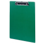 Доска-планшет BRAUBERG "NUMBER ONE" с прижимом А4 (228х318 мм), картон/ПВХ, ЗЕЛЕНАЯ, 232222 - Планшеты и клипборды