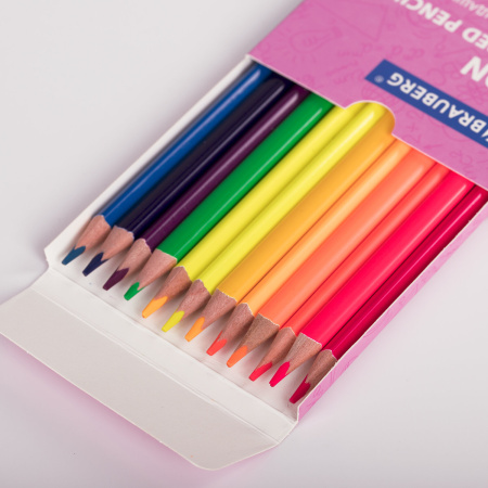 Карандаши цветные BRAUBERG, 60 цветов (Базовые, Металлик, Неон, Пастель, Телесные), 181792 - Карандаши цветные