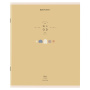 Тетрадь А5 96 л. BRAUBERG скоба, линия, обложка картон, "Natural" (микс в спайке), 404440 - Тетради более 60 листов