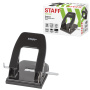 Дырокол металлический STAFF "Manager", до 30 листов, черный, 224650 - Дыроколы настольные