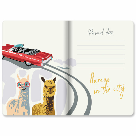 Тетради 40 л. в линию обложка SoftTouch, НАБОР 3 шт., бежевая бумага 70 г/м2, сшивка, А5 (147х210 мм), ПУТЕШЕСТВИЕ, BRAUBERG, 403799 - Тетради 40-48 листов